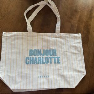Sezane Bonjour Charlotte Tote